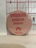 Pretty in Pink Movie Poster Button Pinback
