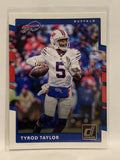 #202 Tyrod Taylor Buffalo Bills 2017 Donruss Football Card