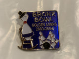 Bronx Bowl Golden Agers 2003 2004 Bowling Lapel Hat Pin CT