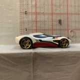 White HW40 Hot Wheels Loose Diecast Car 1/64 HK