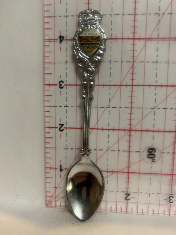 British Columbia Crest Emblem Souvenir Spoon
