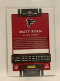 #219 Matt Ryan Atlanta Falcons 2017 Donruss Football Card