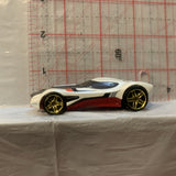 White HW40 Hot Wheels Loose Diecast Car 1/64 HK