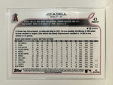 #43 Jo Adell Future Stars Los Angeles Angels 2022 Topps Opening Day Baseball Card