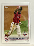 #135 Adolis Garcia All Star Rookie Texas Rangers 2022 Topps Opening Day Baseball Card