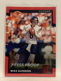 #230 Mike Glennon Press Proof Chicago Bears 2017 Donruss Football Card
