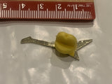 Red Guitar  Lapel Hat Pin CT