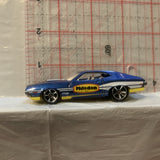 Blue Miloden '72 Ford Gran Torino Sport Hot Wheels Loose Diecast Car 1/64 HK