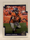 #295 Jamaal Charles Denver Broncos 2017 Donruss Football Card