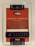 #295 Jamaal Charles Denver Broncos 2017 Donruss Football Card