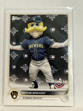 #M-12 Bernie Brewer Milwaukee Brewers 2022 Topps Opening Day Baseball Card
