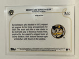 #M-12 Bernie Brewer Milwaukee Brewers 2022 Topps Opening Day Baseball Card