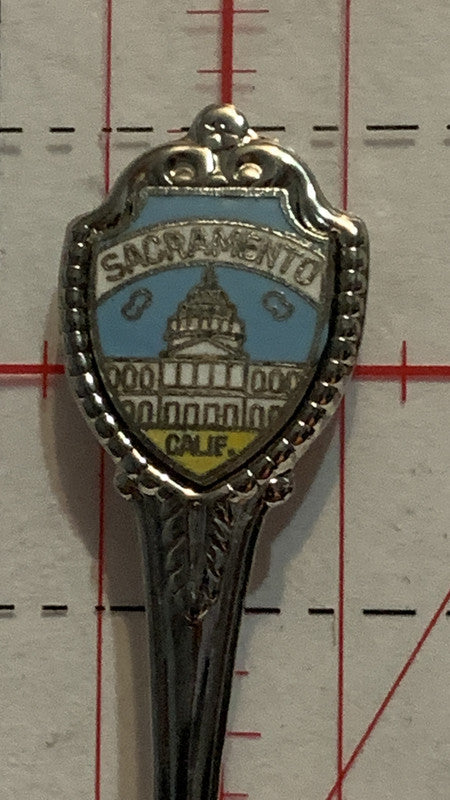 Sacramento California I   Souvenir Spoon