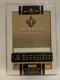 #200 Drew Brees New Orleans Saints 2017 Donruss Football Card