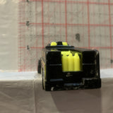 Black Biohazard Removel Truck Hot Wheels Loose Diecast Car 1/64 HK