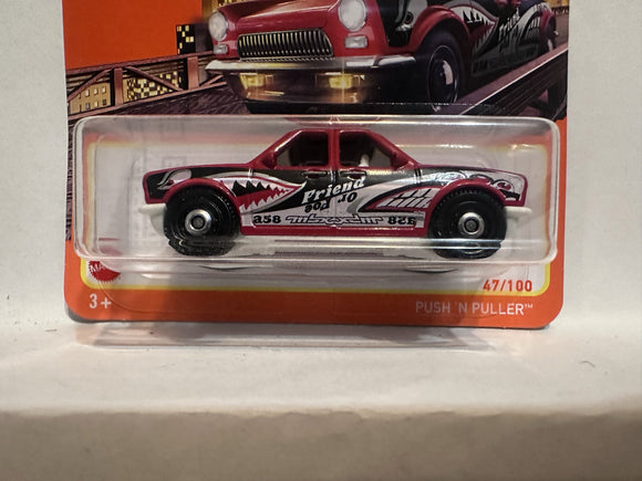 Red Push N Puller 47/100 HFR34 2021 Matchbox Diecast Car