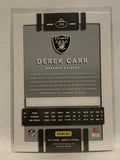 #133 Derek Carr Oakland Raiders 2017 Donruss Football Card