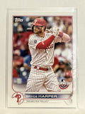 #122 Bryce Harper Philadelphia Phillies 2022 Topps Opening Day Baseball Card
