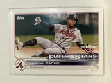 #183 Cristian Pache Atlanta Braves 2022 Topps Opening Day Baseball Card
