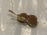 Cello Musical Instrument Lapel Hat Pin CT