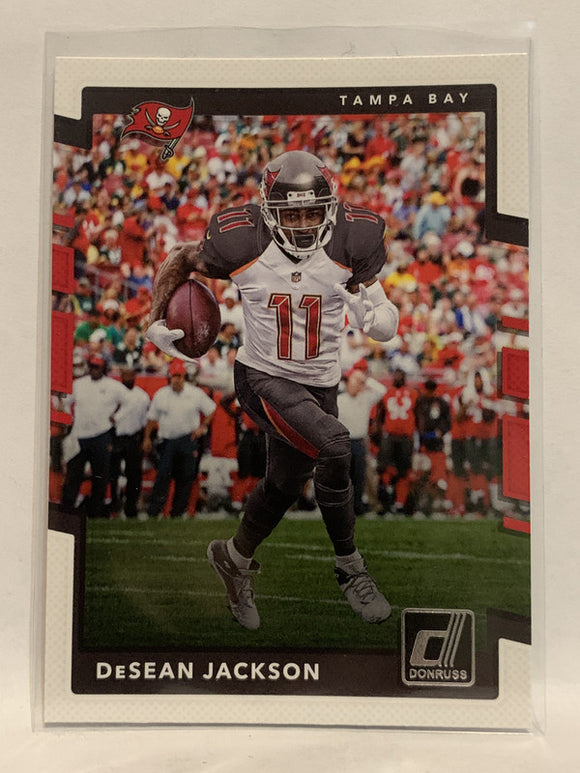 #153 DeSean Jackson Tampa Bay Buccaneers 2017 Donruss Football Card