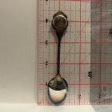 Schwiez Suisse Switzerland Flag Flowers collectable Souvenir Spoon PE