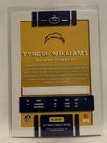 #128 Tyrell Williams Los Angeles Chargers 2017 Donruss Football Card