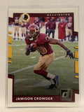 #196 Jamison Crowder Washington Redskins 2017 Donruss Football Card