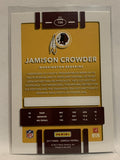 #196 Jamison Crowder Washington Redskins 2017 Donruss Football Card
