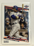 #BS-3 Sammy Sosa Chicago Cubs 2022 Topps Opening Day Baseball Card