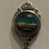 Sulphur Mountain Gondola Banff Alberta collectable Souvenir Spoon PE