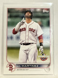 #117 J.D. Martinez Boston Red Sox 2022 Topps Opening Day Baseball Card