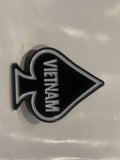 Vietnam Spade Lapel Hat Pin CU
