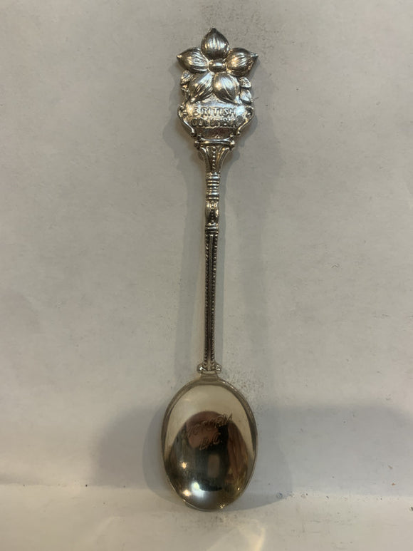 Victoria BC British Columbia Dogwood Flower Souvenir Spoon