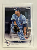 #189 Hyun-Jin Ryu Toronto Blue Jays 2022 Topps Opening Day Baseball Card