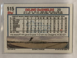 #515 Delino Deshields Montreal Expos 1992 Topps Baseball Card