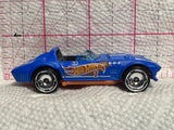 Blue 50th Corvette Grand Sports Roadster CFH04 2014 Hot Wheels Diecast Car
