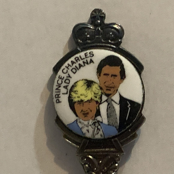 Prince Charles Lady Diana July 1981 collectable Souvenir Spoon PE