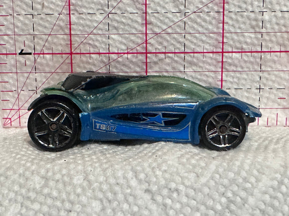 Blue Iridium Hot Wheels Diecast Car
