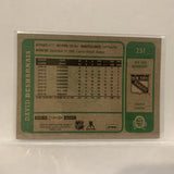 #251 David Desharnais New York Rangers   2018-19 O-Pee-Chee Hockey Card A2E