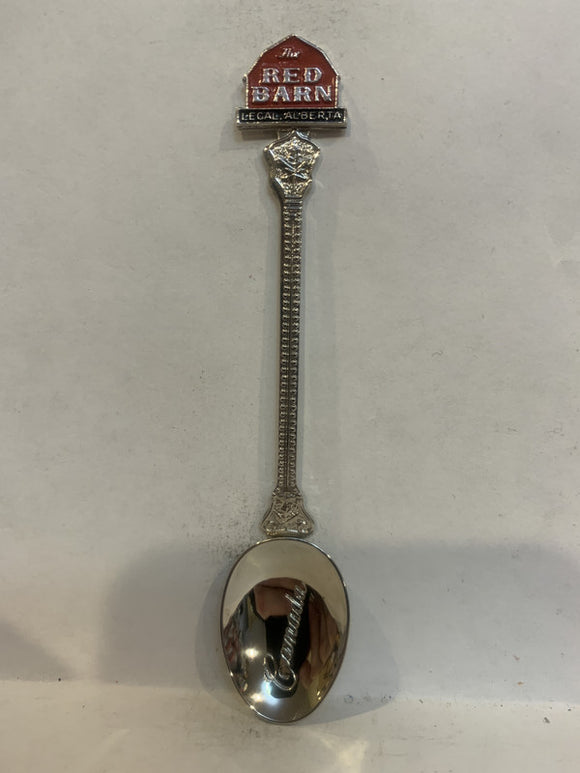 Legl Alberta The Red Barn Canada Souvenir Spoon