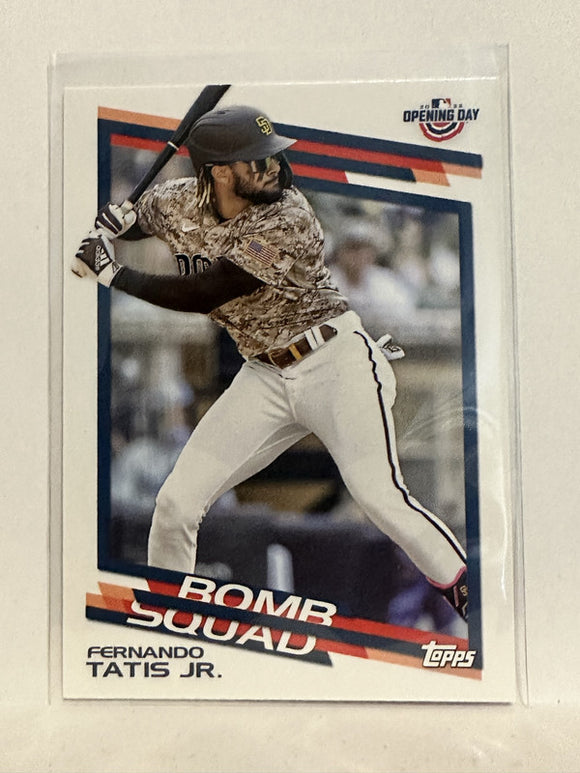 #BS-14 Fernando Tatis Jr San Diego Padres 2022 Topps Opening Day Baseball Card