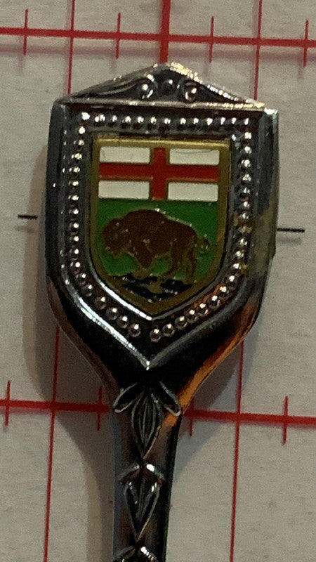 Manitoba Crest Emblem   Souvenir Spoon
