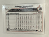 #103 Justin Verlander Houston Astros 2022 Topps Opening Day Baseball Card