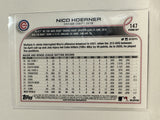 #147 Nico Hoerner Chicago Cubs 2022 Topps Opening Day Baseball Card