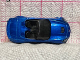 Blue Corvettee C7 Z06 Convertible FJV40 2017 Hot Wheels Diecast Car