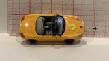 Yellow Porsche Boxster Unbranded Toy Diecast Car