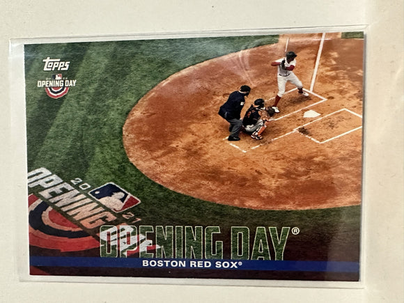 #OD-14 Team Card  Boston Red Sox 2022 Topps Opening Day Baseball Card