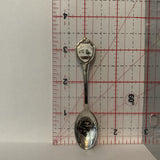 Miami Beach Florida Flamingo Palm Tree collectable Souvenir Spoon PF