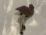 Pink Flamingo Bird Lapel Hat Pin CU